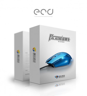 騰訊游戲藍鉆鼠標包裝與軟件設計 融合美學與功能性的游戲體驗升級